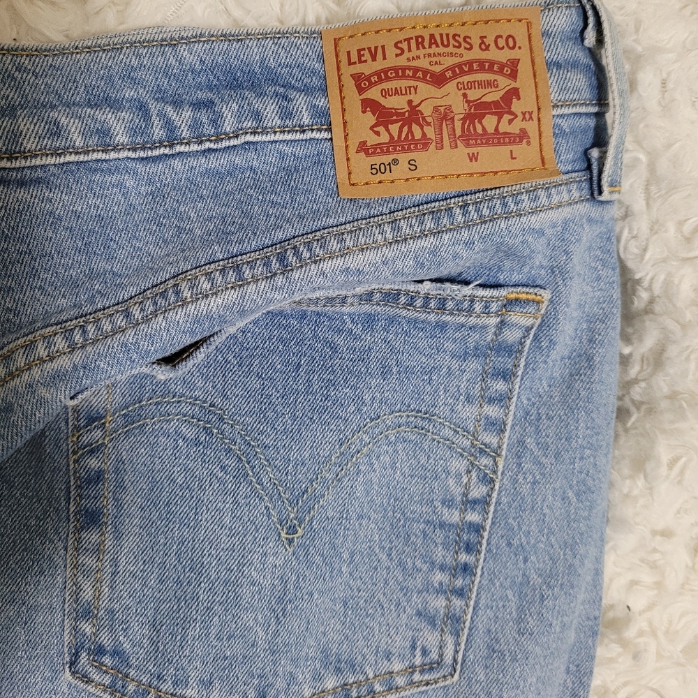 Levi's 501 S Skinny Highwaist Jeans NWOT W32L28👖